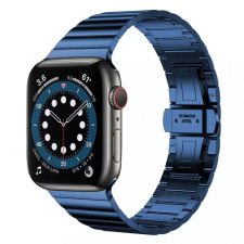 xPRO Apple Watch rozsdamentes acél szíj kék 42mm / 44mm / 45mm okosóra kellék
