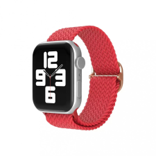 xPRO Apple Watch szövet körpánt Piros 42mm/44mm/45mm/49mm okosóra kellék