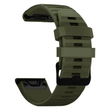 xPRO Garmin szilikon óraszíj 26mm sötétzöld okosóra kellék