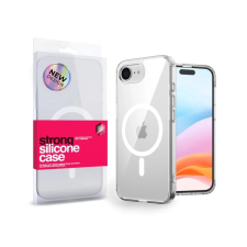 xPRO Hybrid Crystal MagSafe szilikon tok iPhone 16e átlátszó tok és táska