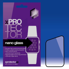 xPRO ™ Nano Glass kijelzővédő fekete kerettel Apple Watch 41mm készülékhez okosóra kellék