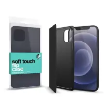 xPRO Ökobőr flip tok Samsung Galaxy A27 fekete tok és táska