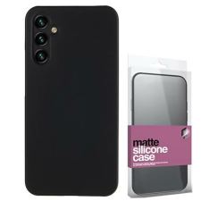 xPRO Samsung Galaxy A16 4G, 5G, Xpro szilikon védő tok, Matt, Fekete tok és táska