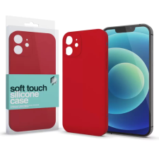 xPRO Soft Touch Silicone Case Slim iPhone 13 piros tok és táska