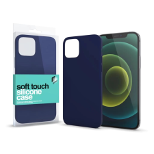 xPRO Soft Touch Slim szilikon tok Apple iPhone 16e sötétkék tok és táska