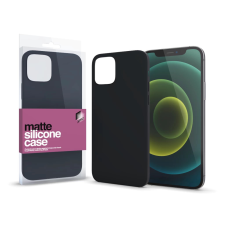 xPRO ™ Szilikon matte tok ultravékony fekete Apple iPhone 12 Pro készülékhez tok és táska
