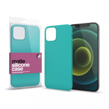 xPRO Szilikon matte tok ultravékony mentazöld Apple iPhone 13 Pro Max készülékhez tok és táska