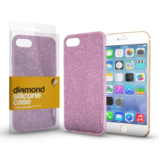 xPRO Szilikon tok (Diamond) Pink Apple Iphone 14 Plus készülékhez (126780) tok és táska