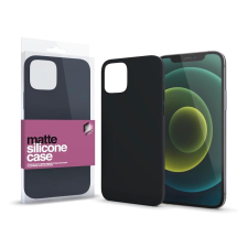 xPRO tector XPRO™ Szilikon matte tok ultravékony fekete Apple iPhone 16e készülékhez tok és táska