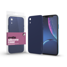 xPRO tector XPRO™ Szilikon matte tok ultravékony sötétkék Apple iPhone Xr készülékhez tok és táska