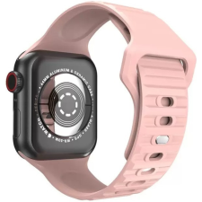 Xprotector Apple Watch 4-6, SE, SE (2022) (42 / 44 mm) / Watch 7-9 (45 mm) / Watch Ultra 1-2 (49 mm), szilikon pótszíj, állítható, sport, Xprotector, rózsaszín okosóra kellék