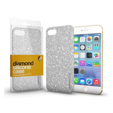 Xprotector Diamond szilikon hátlap tok, Samsung Galaxy S22 Ultra, ezüst tok és táska