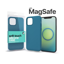 Xprotector MagSafe rögzítésű Soft Touch Szilikon tok Apple iPhone 15 Pro, viharkék tok és táska