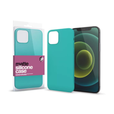 Xprotector Matte ultra vékony szilikon hátlap tok, Apple iPhone 13 Pro, mentazöld tok és táska
