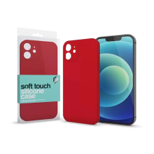 Xprotector Soft Touch szilikon tok Slim Apple iPhone 15, piros tok és táska