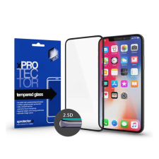 Xprotector Tempered Glass Full 2.5D kijelzővédő üvegfólia, Samsung Galaxy S24+, fekete mobiltelefon kellék