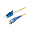 XtendLan Fiber Optic LC Fiber Optic SC Átalakító Sárga 1m FOP-LCSC-S-1-9