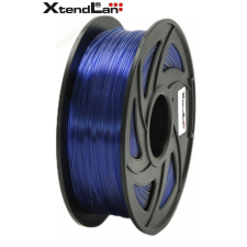 XtendLan Filament PET-G 1.75mm 1 kg - Átlátszó kék nyomtató kellék