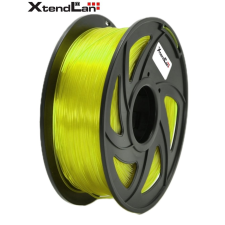 XtendLan Filament PLA 1.75mm 1 kg - Átlátszó sárga nyomtató kellék
