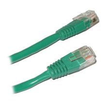 XtendLan UTP Cat5e RJ45 Patch kábel 1.5m - Zöld (PK_5UTP015GREEN) kábel és adapter