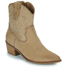 XTI Csizmák 144309-BEIGE Bézs 37 női csizma, bakancs