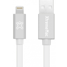 XTREMEMAC USB Lightning Tölto/adatkábel Fehér 1.2m XCL-FLD-83 kábel és adapter