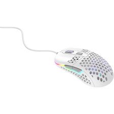 Xtrfy Cherry Xtrfy MSM M42 RGB Vezetékes Gaming Egér - Fehér egér