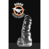  XXL Dildo Dinoo Dilong 20 x 9 cm átlátszó