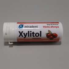 Xylitol Xylitol rágógumi vörös áfonya 30 g reform élelmiszer