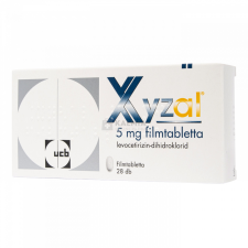 Xyzal 5 mg filmtabletta 28 db gyógyhatású készítmény