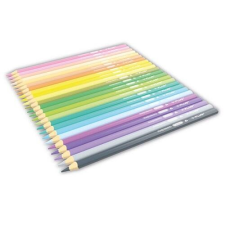 Y-PLUS Színes ceruza Y-Plus+ Rainbow Pastel 24 db-os hegyezővel színes ceruza