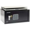  YALE Laptopszéf, elektronikus zár, 24 l, 200x430x350 mm,YALE "YLV/200/DB1"