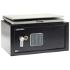 Yale Laptopszéf, elektronikus zár, 24 l, 200x430x350 mm,YALE  YLV/200/DB1