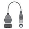 Yamaha 3pin kábel -> OBD2