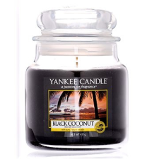 Yankee candle Classic Medium Black Coconut 411 g gyertya
