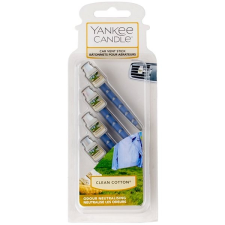 Yankee candle Clean Cotton Vent Stick 4 db illatosító, légfrissítő