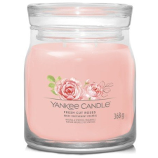Yankee candle Fresh Cut Roses Signature Közepes Üveggyertya (5038581129143) gyertya