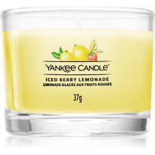 Yankee candle Iced Berry Lemonade viaszos gyertya glass 37 g gyertya