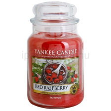  Yankee Candle Red Raspberry illatos gyertya  623 g Classic nagy méret kozmetikai ajándékcsomag