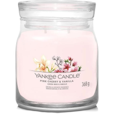 Yankee candle Signature 2 kanóc Pink Cherry & Vanilla 368 g gyertya