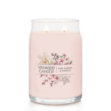 Yankee candle Signature Pink Cherry & Vanilla Illatgyertya 567g (1629986E) gyertya