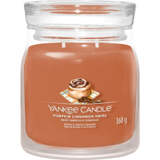 Yankee candle Signature Pumpkin Cinnamon Swirl 368 g, 2 kanóc gyertya