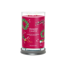 Yankee candle Signature Sparkling Winterberry Tumbler Illatgyertya 567g (1743355E) gyertya