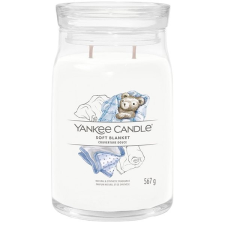 Yankee candle Signature üveg 2 kanóc Soft Blanket 567 g gyertya