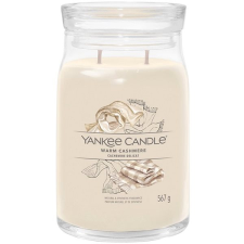 Yankee candle Signature üveg 2 kanóc Warm Cashmere 567 g gyertya
