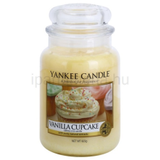  Yankee Candle Vanilla Cupcake illatos gyertya  623 g Classic nagy méret kozmetikai ajándékcsomag