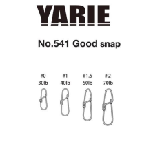 Yarie 541 Good Snap 40LB #1 kapocs horgászkiegészítő