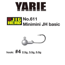  Yarie 611 Mini Basic #4 3,5gr jig fej csali