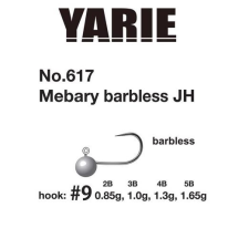  Yarie 617 Mebary Barbless #9 1,3gr jig fej csali