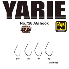  Yarie 728 AG Nanotef #8 Barbless horog horog